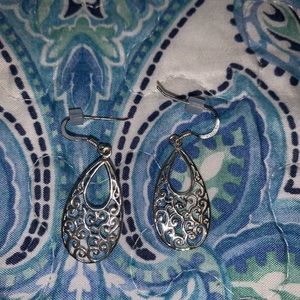 Silver Drop Earrings